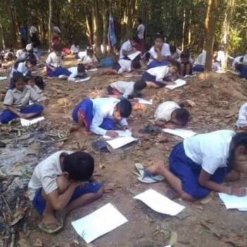 School on the run in Chin State