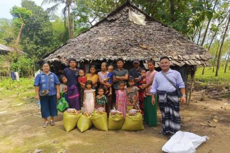 Food supplies for Karen state families