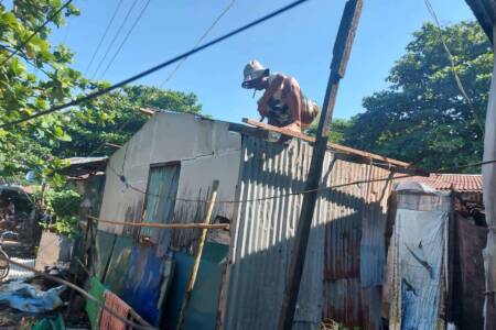 Repairing roof of widow home