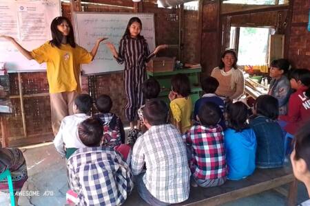 Sunday School class Bagan