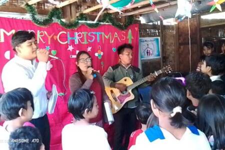 Bagan House church Christmas 2