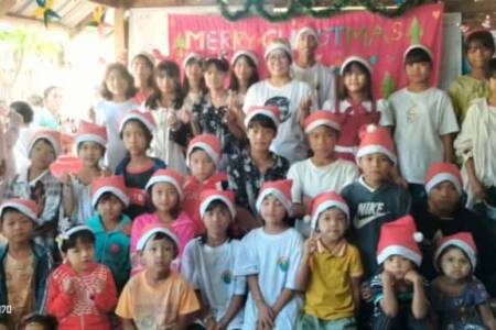 Bagan house church Christmas