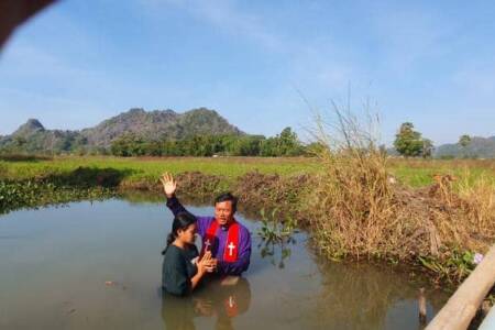 One more baptism in Karen State