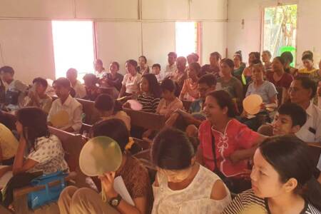 Church service Karen State