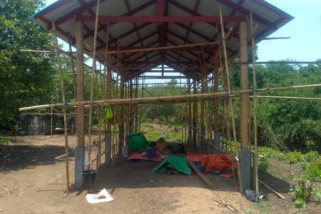 House church under construction Tanintharyi area