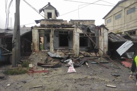 Bombing in Mandalay area