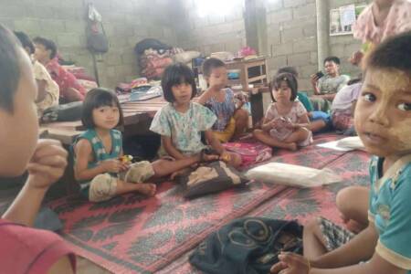 Children_s class in Tanintharyi area