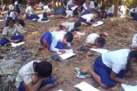 School on the run School on the run