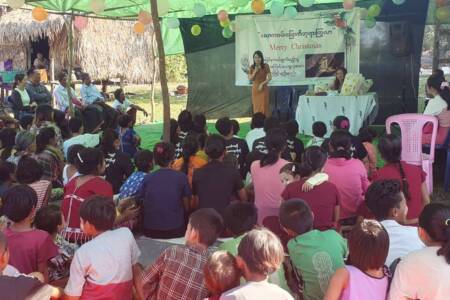 Christmas story time