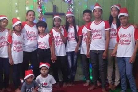 Merry Christmas on display