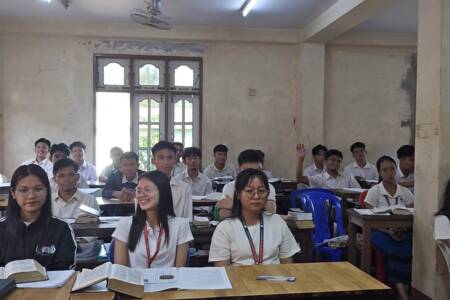 Bible school class Yangon