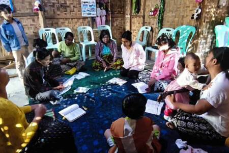 Bible study Bagan village