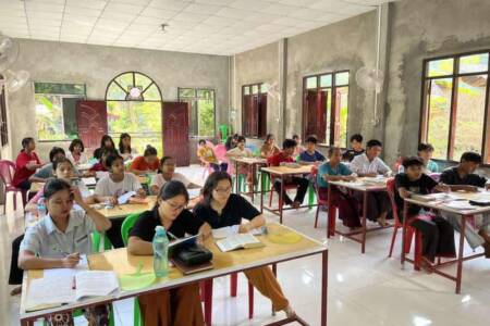 Discipleship training session Karen State