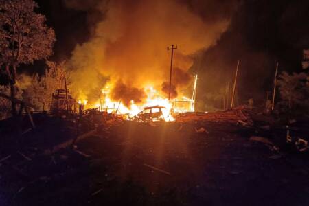 Chin State junta aerial attack