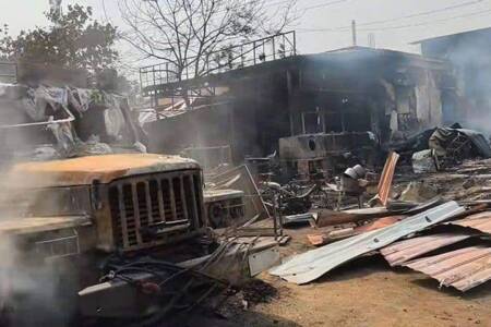 Junta airstrike April 2026