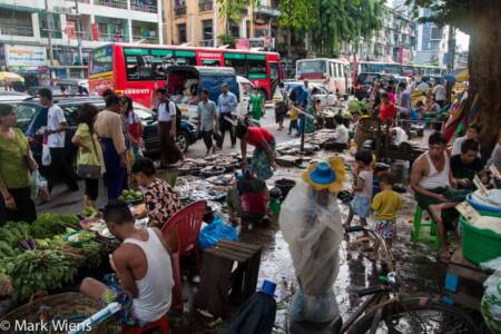 Yangon market