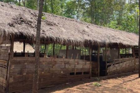 Displacement camp school